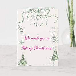 Snowy Pines & Peace Kort