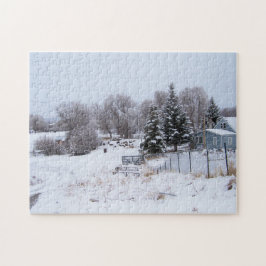 Snowy Ranch Morgon Pussel