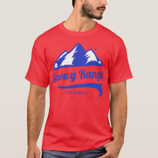 Snowy Range ski Wyoming T Shirt