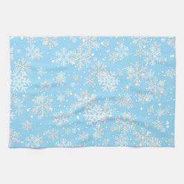 Snowy Scene Kitchen Towel Kökshandduk