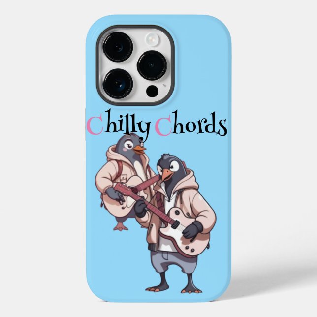 Snowy-sergeant: Guitarist Penguin Pair (Baksida)