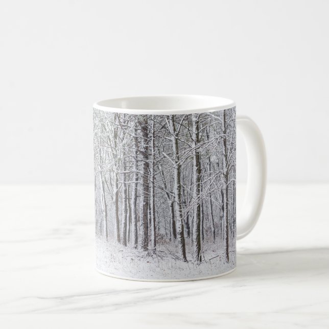 Snowy Skogen-kaffe Mugg (Framsida höger)