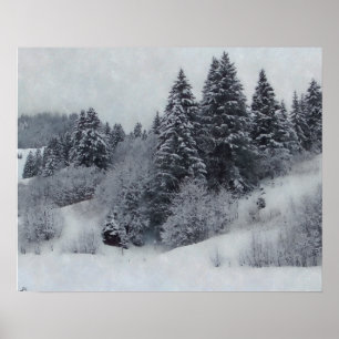 Snowy Skogen Poster