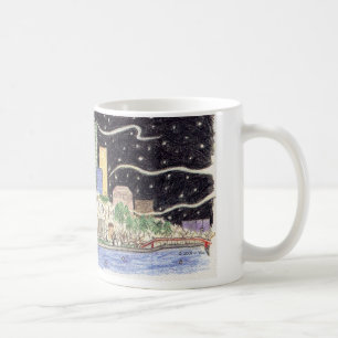 Snowy Skyline mugg