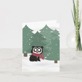 Snowy Spectactactacted Bear Kort