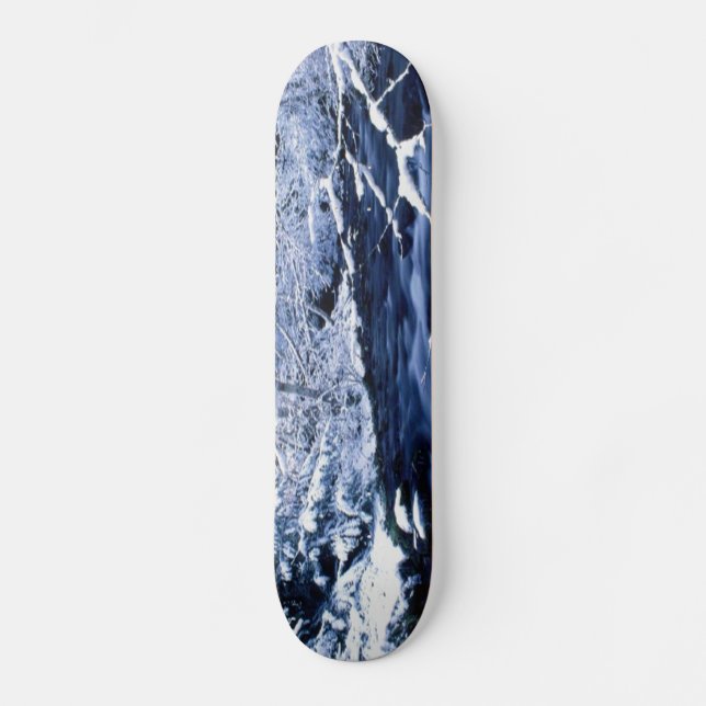 Snowy Stream Skateboard Bräda 21,5 Cm (Framsida)
