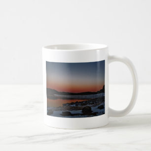 Snowy Sunset vid Sjö Arrowhad Kaffemugg