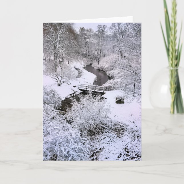 Snowy Town Brook Plymouth MORSA Kort (Framsida)