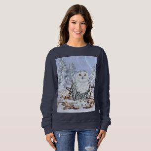 Snowy Uggla i Snö Tee Shirt