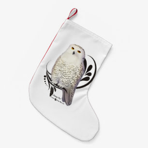 Snowy Uggla Liten Julstrumpa