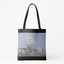 Snowy Uggla på Snäckor Tote