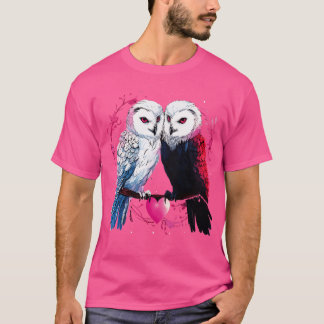 Snowy Uggla par Valentine T Shirt