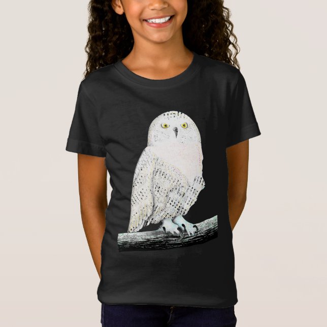Snowy Uggla T Shirt (Framsida)