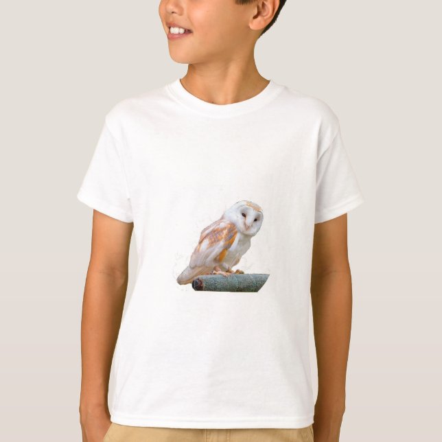 Snowy Uggla T Shirt (Framsida)