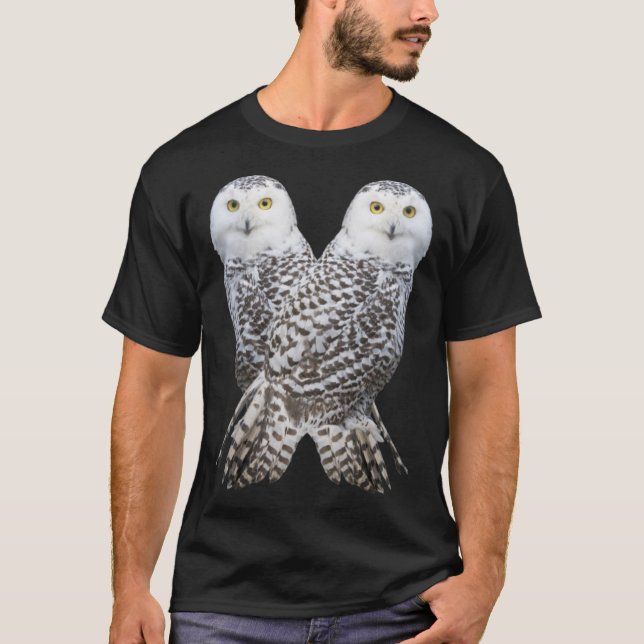 Snowy Uggla T Shirt (Framsida)