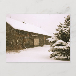 Snowy Vermont Vykort