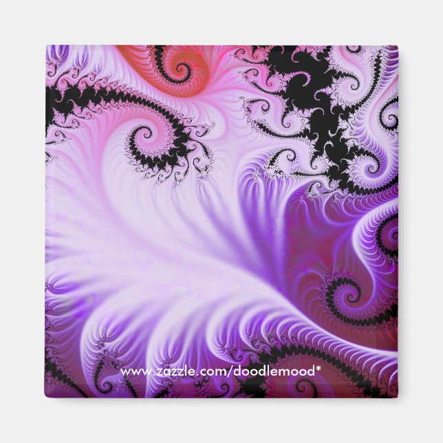 Snowy Vines Magnet (Framsidan)