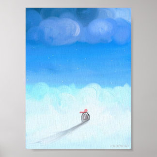 Snowy Way Poster