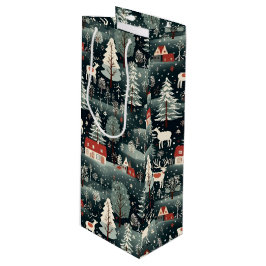 Snowy Winter Farmhouse 