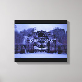 Snowy Winter Grind Canvastryck