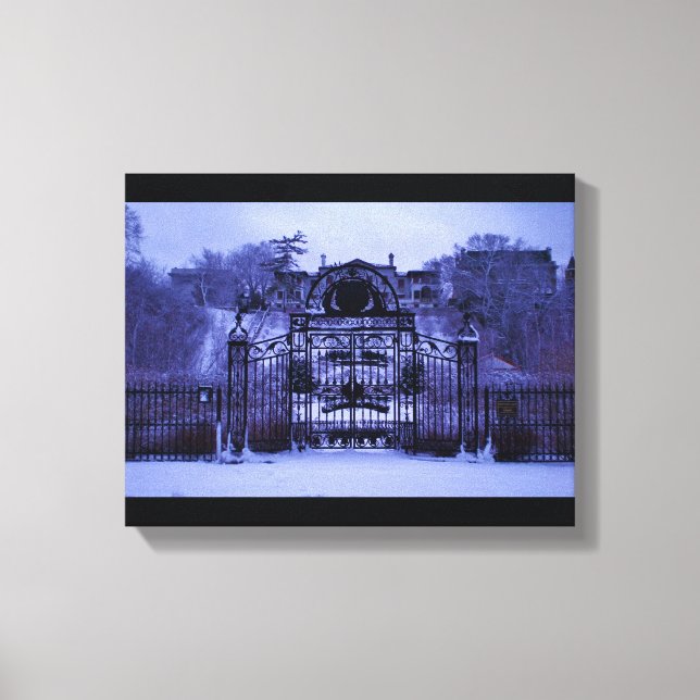 Snowy Winter Grind Canvastryck (Framsida)