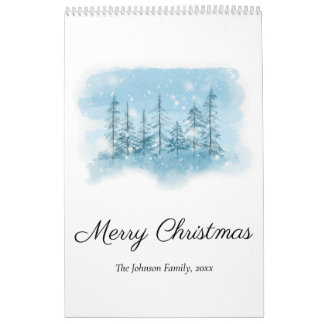 Snowy Winter-julfotskalender Kalender