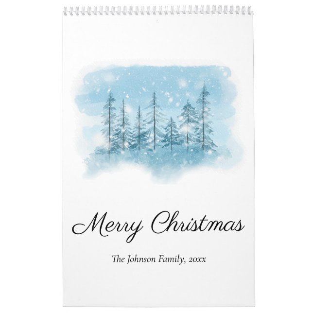 Snowy Winter-julfotskalender Kalender (Omslag)