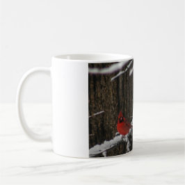 Snowy Winter Kardinal Kaffemugg