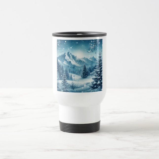 Snowy Winter Mountain Resemugg (Center)
