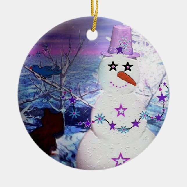 Snowzie, Snö Dam Keepsakes Ornament (Framsidan)