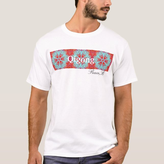 Snubbla hjärtamandalaen tee shirt (Framsida)