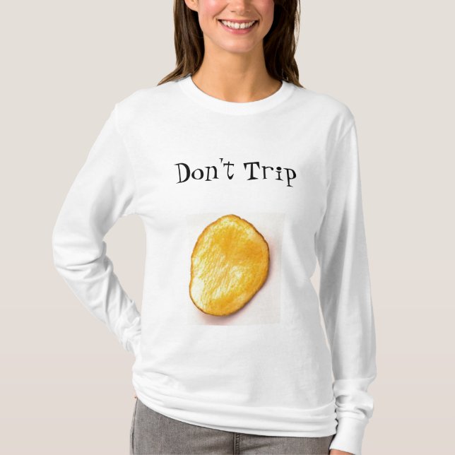 Snubbla inte tee shirt (Framsida)