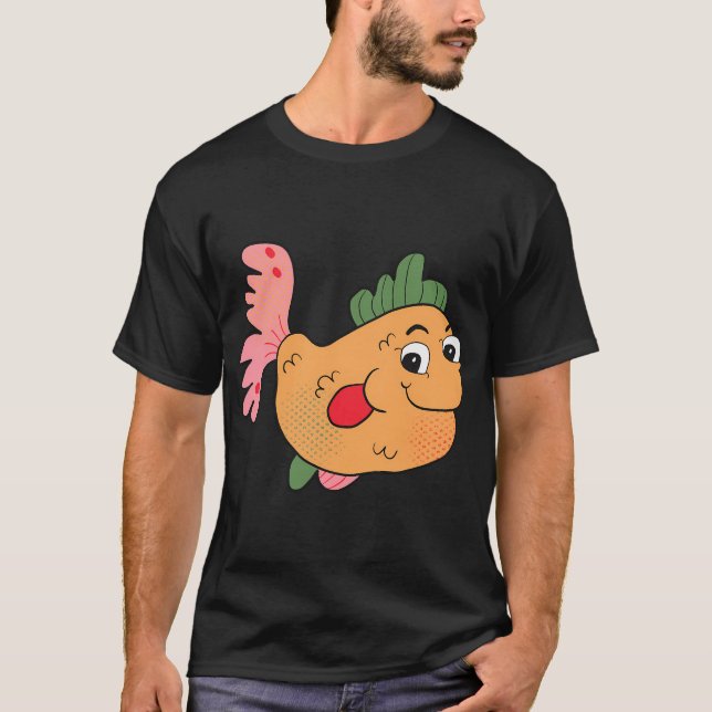 Snubbles den tropiska fisken t shirt (Framsida)