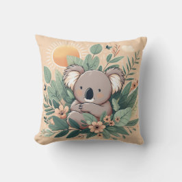 Snuffa upp med vår beundransvärda Koala-penselpill Kudde