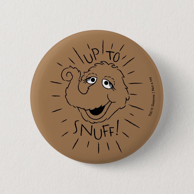 Snuffleupagus Skate-Logotyp - upp till Snuff Knapp (Framsida)