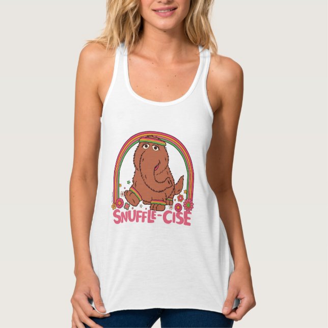 Snuffleupagus | Snuffle-Cise Linne Med Racerback (Framsida)
