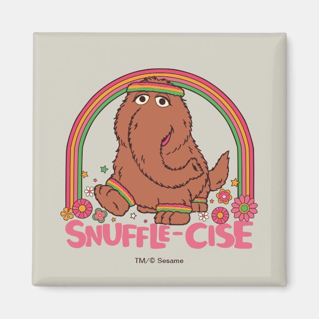 Snuffleupagus | Snuffle-Cise Magnet (Framsidan)