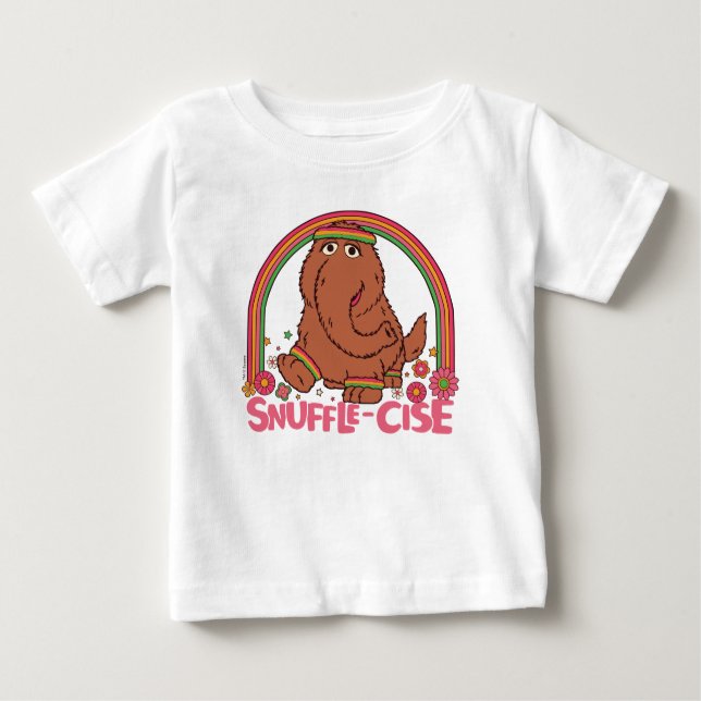 Snuffleupagus | Snuffle-Cise T Shirt (Framsida)