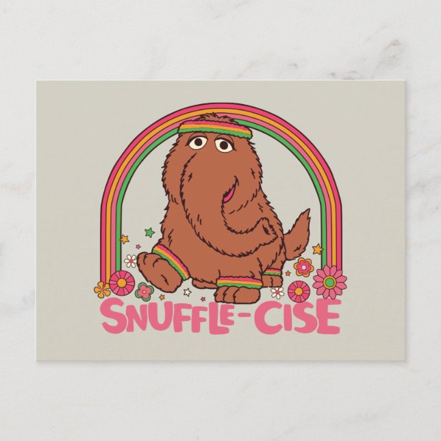 Snuffleupagus | Snuffle-Cise Vykort (Framsida)