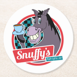 Snuffys Officiell Underlägg Papper Rund