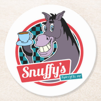Snuffys Officiell Underlägg Papper Rund
