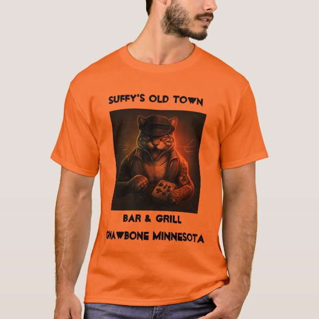 Snuffy's Old Town Pub&Grill Gnawbone Mn T Shirt (Framsida)