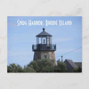 Snug Harbor, Rhode island Vykort