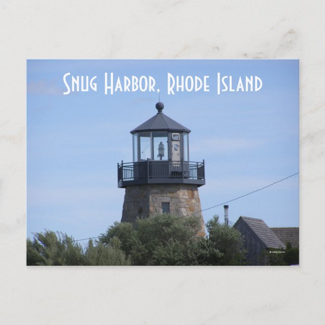 Snug Harbor, Rhode island Vykort (Framsida)