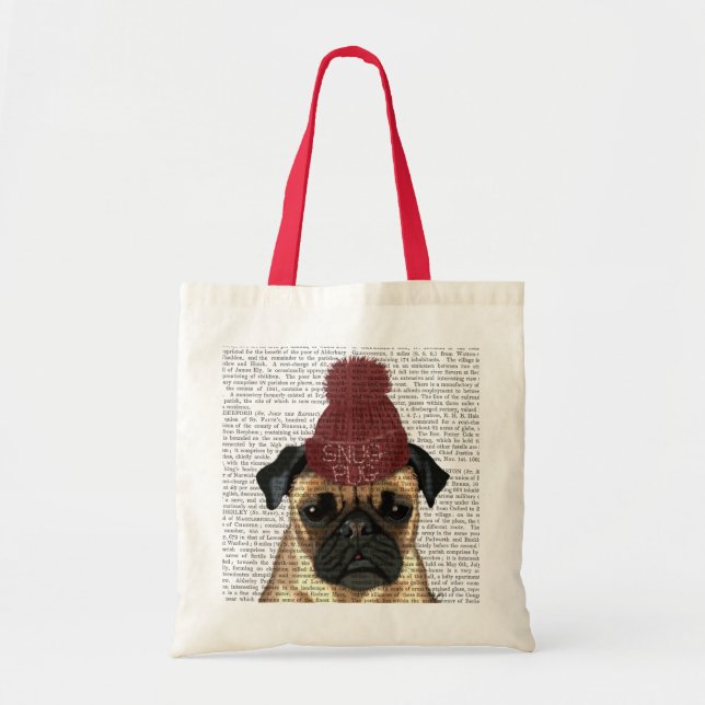 Snug Pug Tygkasse (Framsidan)