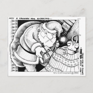 Snug som Kryp i Matta Vykort