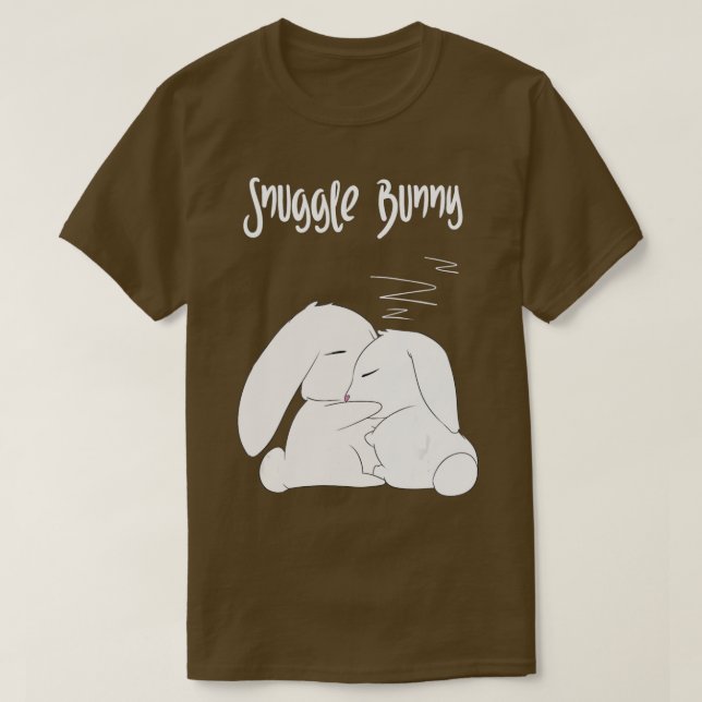 Snugel Bunny - Lekande kaniner T Shirt (Design framsida)