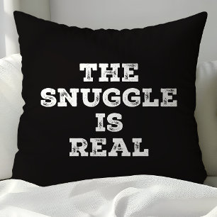 Snuggen är en riktigt fin citat kudde