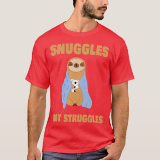 Snugglar, inte strimmor t shirt