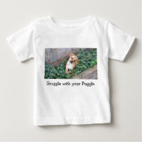Snuggle med din Puggle babyT-tröja